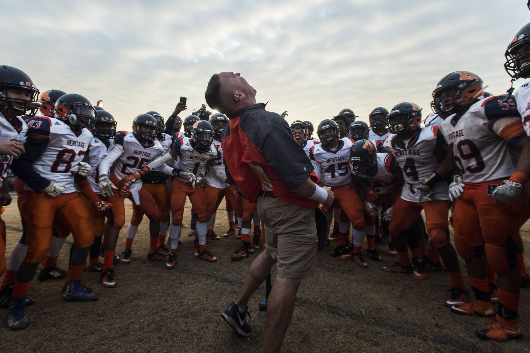 2017-12-02 Heritage v Staunton River Football
